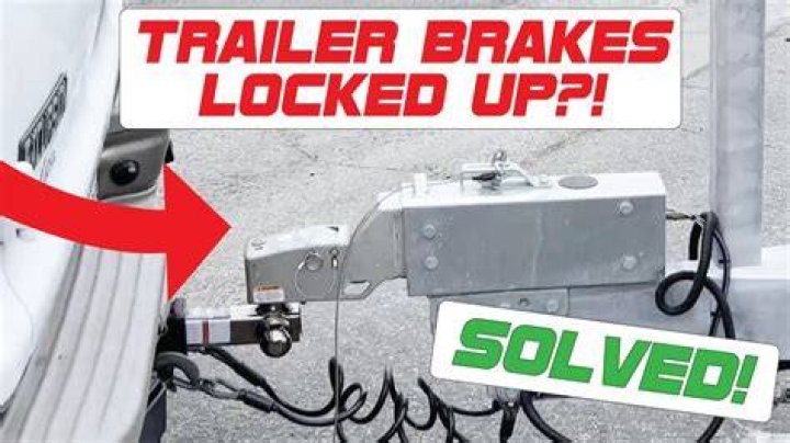Do electric trailer brakes lock when parked?