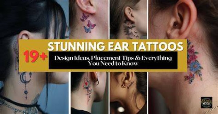Ear Tattoos - How To Discuss