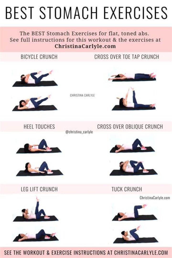 exercises to tone stomach