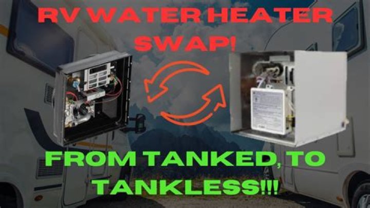 How much does it cost to replace RV water heater?