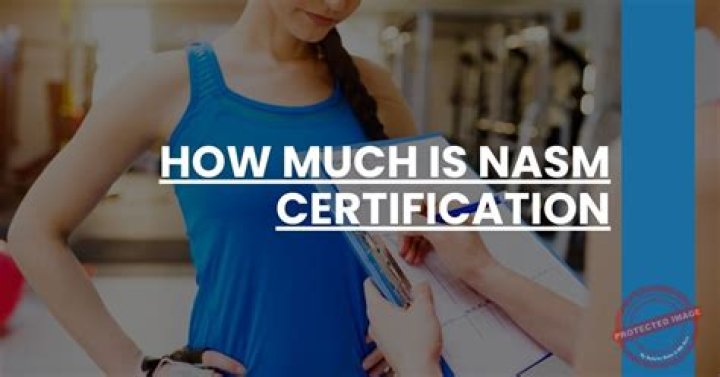 How Much Is Nasm Recertification Fee