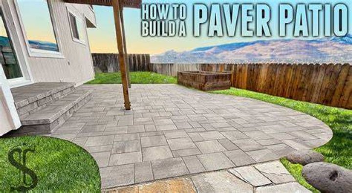 how to make a paver patio