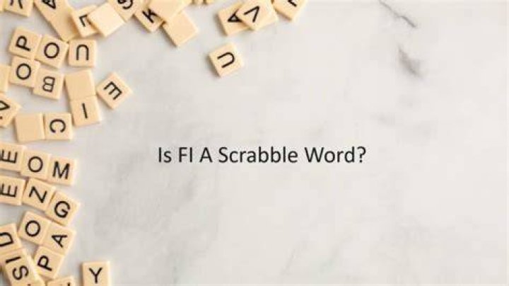 Is fi a Scrabble word