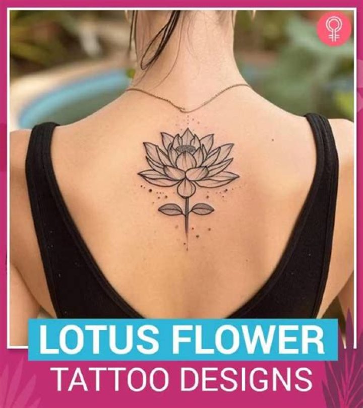 Lotus Flower Tattoo