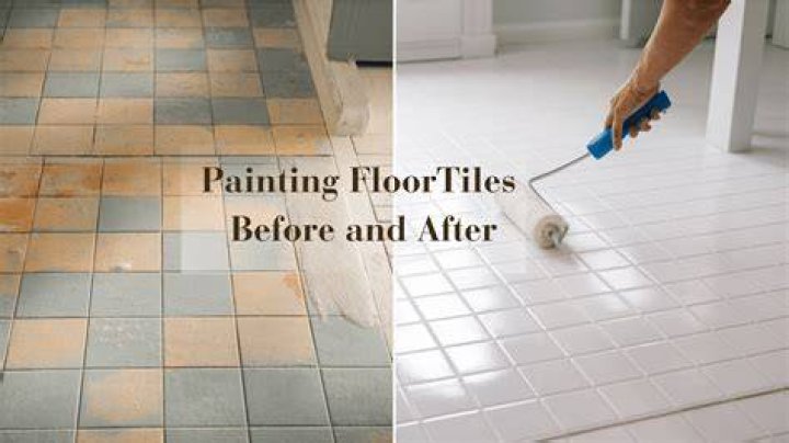painting over tiles