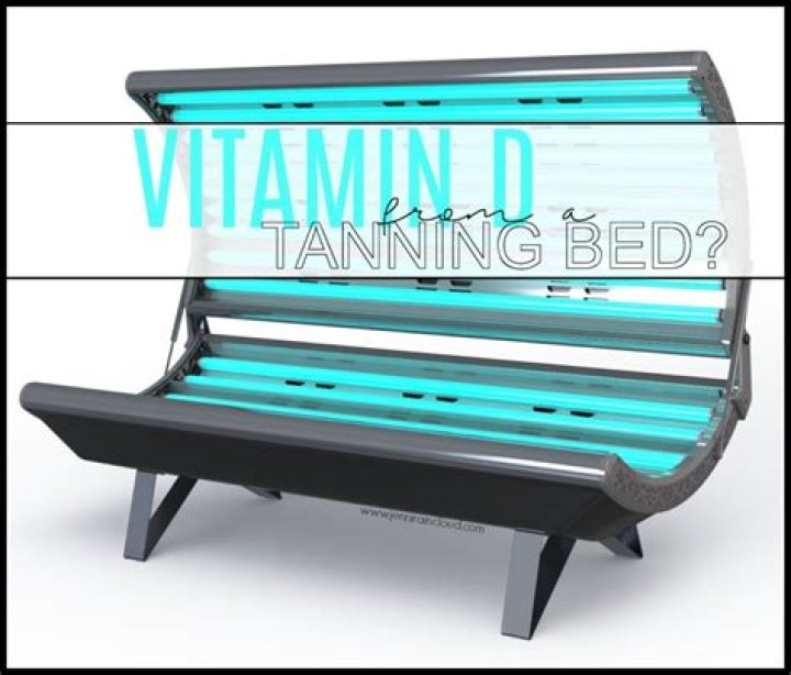 Vitamin d from tanning bed