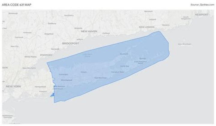 Where Is Area Code 631